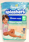 Pampers Splasher s Swim Diapers Size 5   31  Lbs  17 Count