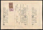 Central National Bank Of Cleveland 1900 Stock Certificate To G e  Gouts Scarce
