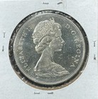 1965 Canada Silver Dollar   Bu beautiful Coin 80 silver