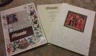Medieval 1500 s Facsimile Manuscript  missale  Book Of Hours Silk Cover Gilded