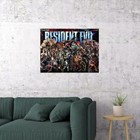 285989 Resident Evil 1 2 3 4 5 6 Biohazard Zombie Shoot Tv Game Print Poster