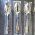 Christofle Perles Brand New 12pcs Silverplate Flatware Coffee Spoon
