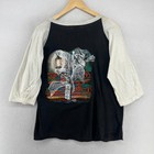 Led Zeppelin Shirt Mens Xl 1980-81 Concert Tour Houses Holy Raglan Baseball Vtg