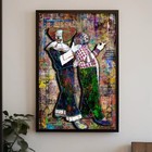 Bozo   Cookie The Clowns  Poster   Bozo Show Wgn Tribute Pop Art Free Ship Us