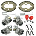 Front Brake Wheel Cylinders W shoes Kit For Honda Trx400fw Foreman 400 1995-1998