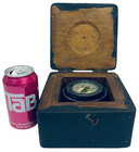 Antique  Ship Compass Wilcox Crittenden Nautical Maritime Middletown Ct