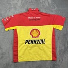 Nascar Pit Crew Shirt Large Race Used Kevin Harvick Pennzoil Team Issue Rcr 2007