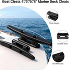 Boat Cleat Black Nylon Dock Cleat Kayak Cleat 3inch 4 Inch 5 Inch 6 Inch 8 Inch