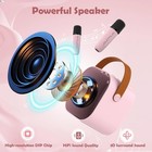 Wireless Mini Karaoke Machine With 2 Microphones Bluetooth Speaker For Kid Adult