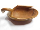 Yugoslavia Hand Carved Wooded Swan