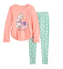 So Girls  2 Pc  Tunic   Thermal Leggings   Socks Pajama Set Sizes  16 Or 18  Nwt