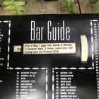 Vtg 50s Mid Century Bar Guide Glen Shaw Mixed Drink Cocktail Recipes Black Mcm