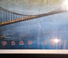 Vtg Grateful Dead Poster Dead Set Huge 54x38  San Francisco 1981 Golden Gate