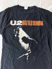 U2 Vintage Rattle   Hum Cotton Tee T-shirt Black S
