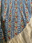 Vintage Handmade Apron Full Size Pinafore Cottage Prairie Floral Heart