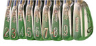 Ben Hogan Apex Ii Black Cameo Forged Iron Set 2-pw  0 5  Dg S300 Stiff Steel Rh 
