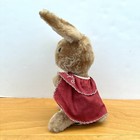 Vintage Eden Mopsy W  Red Cape Plush Beatrix Potter Bunny Rabbit Stuffed Animal