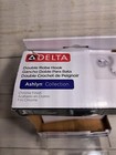 Delta Bath Double Robe Hook Chrome Has Faded On Hook Delta 76435 Ashlyn Collecti