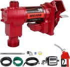 20gpm 12v Fuel Transfer Pump Dc Gasoline For Gas Diesel Kerosene With Flow Meter