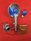 Vtg 1949 Minute-16 Subminiature Spy Film Camera Art Deco Case flash manual box