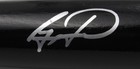 Ryan Howard Signed auto Black Adirondack Baseball Bat Phillies Beckett 193345