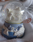 New Polar Bear Musical Snow Globe 6in X 4 