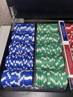 Wsop Professional 500 11 5 Gram Poker Chip Set Wood Case Black  937 Collector