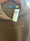 Brand New Polo Ralph Lauren Brown Sweater Long Sleeve Pullover Size M