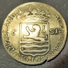 Certificate Of Authenticity Silver 1793 Colonial New York Ship Shilling Zeeland