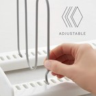 Storemore Adjustable Pan Pot Lid Organizer Rack Holder Kitchen Cabinet Storage