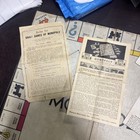 Vtg 1935-1937 Ww2 Era Monopoly Game Wooden Tokens Hotels   House