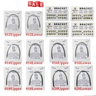 Dental Ortho Metal Braces Brackets Mini Standard Roth 022 Hooks 345 arch Wire