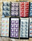 Us Stamps Lot Of 14 Different Stamp Booklet Panes   99 Cents  No Reserven  