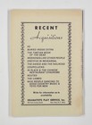 1984 Mick Casale Elm Circle Script Dramatists Play Service Movie Star Dreams