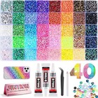     24 Color Resin Jelly Rhinestones Flatback Crystals Gems Diy Diamond Art Kit