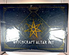 Wyspell Witchcraft Altar Kit 77 Pc New Sealed Black   Gold Box Wiccan Spellcraft