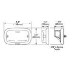 Whelen M4 Series Surface Mount Super-led Lighthead Warning Lights