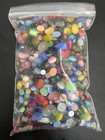 Mixed Unassorted Lot Rocks Stone Crystals Gems Tumbled Beads 39 Oz  C481