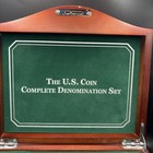 Pcs - The Us Coin Complete Denomination Set - Display Case Only   No Key   