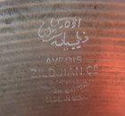 Rare Vintage 1950s Avedis Zildjian 12  Thin Hi Hat Cymbal Pair Set 60g 635g