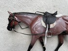 Nice Custom Live Show Performance Breyer Horse English Tack Set Saddle Bridle