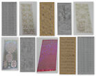 Lot Outline Starform Vinyl Stickers Butterflies Vintage Lady Elizabeth Crafts