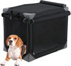 Portable Soft Dog Crate Foldable 4-door Dog Kennel Travel Dog Crate Lightweight