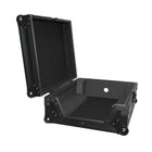 Prox Xs-m12bl Black On Black Mixer Flight Case For 12  Dj Mixers  large Format 