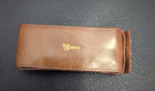 Antique Rumpp Bakelite Poker Dice In Leather Case 1940s