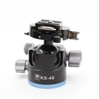   Open Box Good   Sirui Ks-40 Low Gravity Qr Ball Head With Panning Arca-type Pl