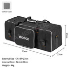 Cb-05 Photography Photo Studio Flash Strobe Lighting Stand Set Carry Case Bag
