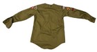 Olive Green Bsa Boy Scout Of America Long  Sleeve Uniform Shirt Columbia Pacific