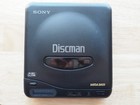 Used Sony Discman D-11 Portable Cd Player Tested W  Ac940 Power Supply Euc Works