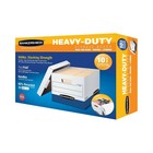 Bankers Box 0074304 Heavy Duty File Boxes Storage Letter   Legal - 10 Pack